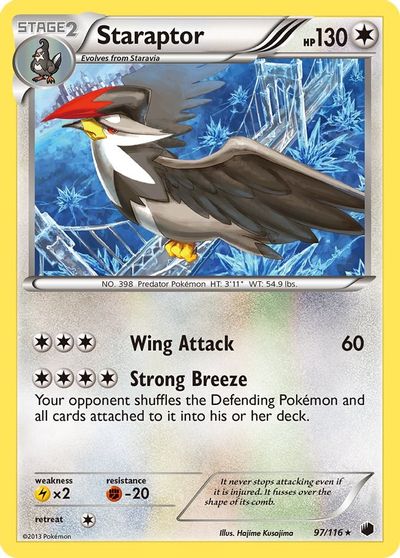 Staraptor [Reverse Holo] #97