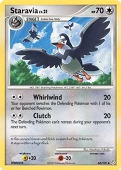 Staravia [Reverse Holo] #64