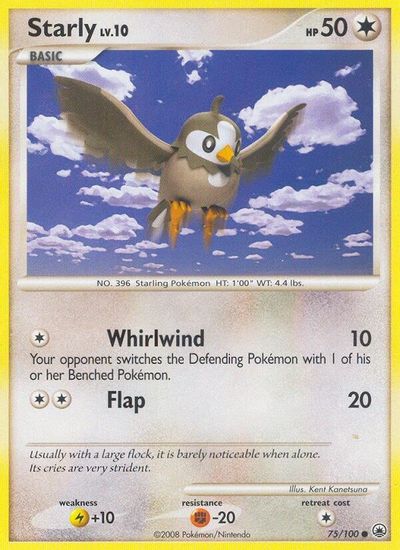 Starly [Reverse Holo] #75