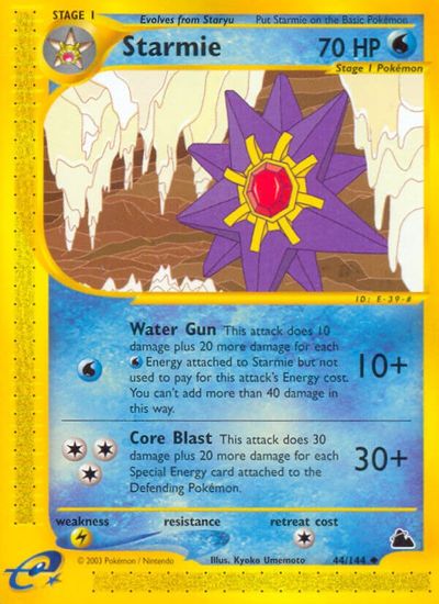 Starmie [Reverse Holo] #44