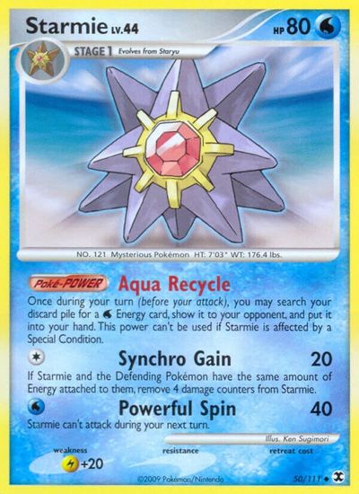 Starmie [Reverse Holo] #50