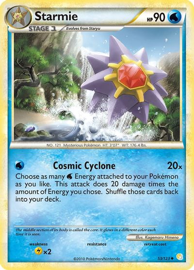 Starmie [Reverse Holo] #53
