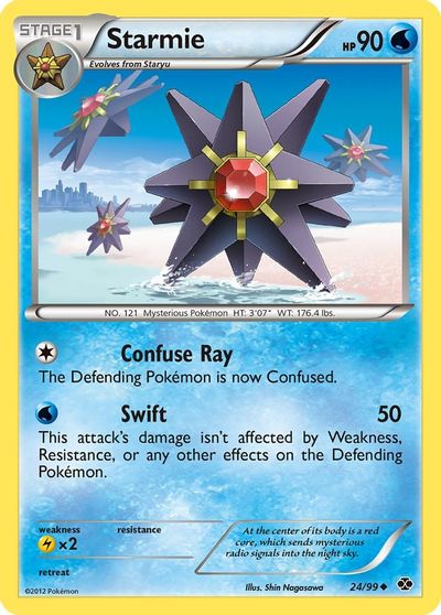 Starmie [Reverse Holo] #24