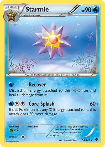 Starmie [Reverse Holo] #34