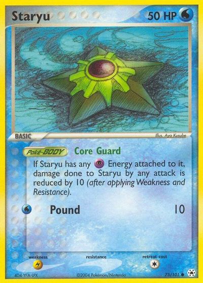Staryu [Reverse Holo] #75