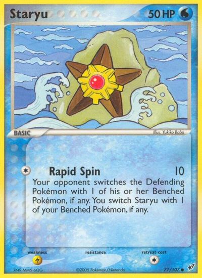Staryu [Reverse Holo] #77