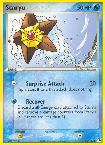 Staryu [Reverse Holo] #85