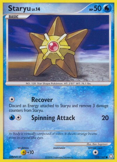 Staryu [Reverse Holo] #122