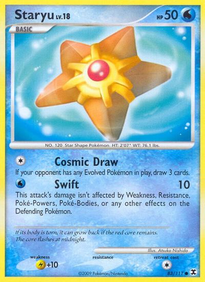 Staryu [Reverse Holo] #83