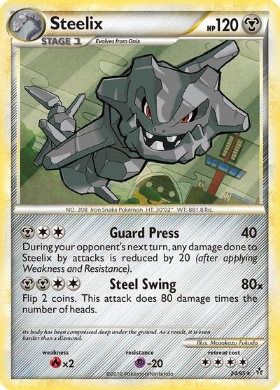 Steelix [Reverse Holo] #24