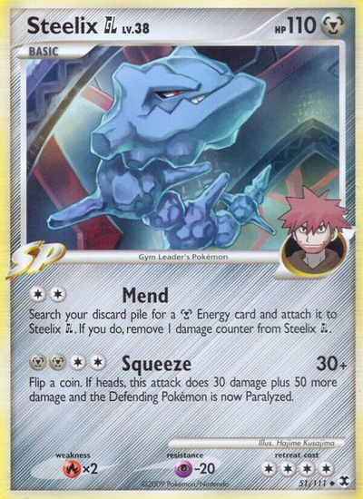 Steelix GL [Reverse Holo] #51