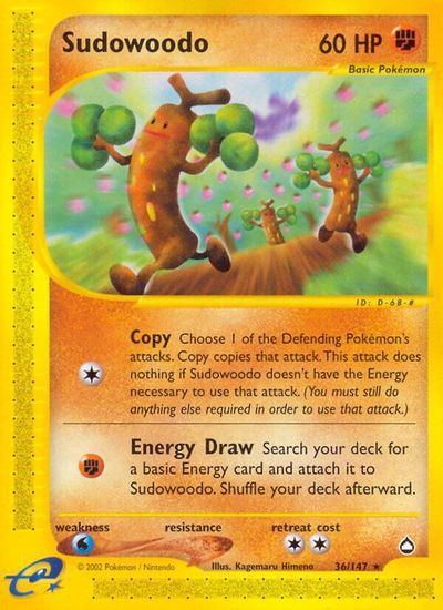 Sudowoodo #36
