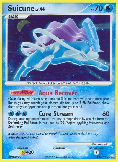 Suicune [Reverse Holo] #19