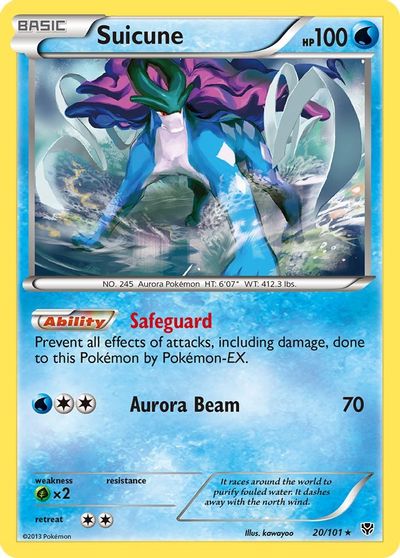 Suicune [Reverse Holo] #20