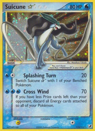 Suicune [Gold Star] #115