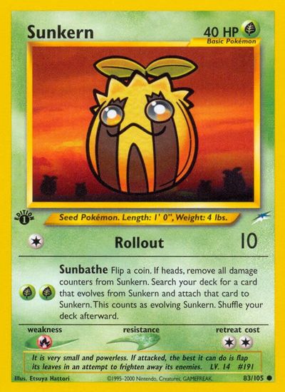 Sunkern [1st Edition] #83