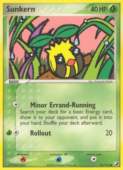 Sunkern [Reverse Holo] #76