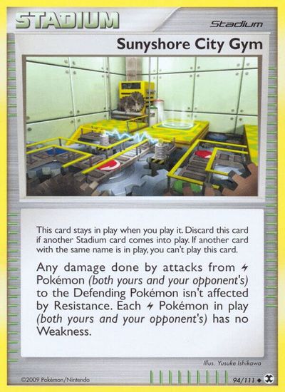 Sunyshore City Gym [Reverse Holo] #94