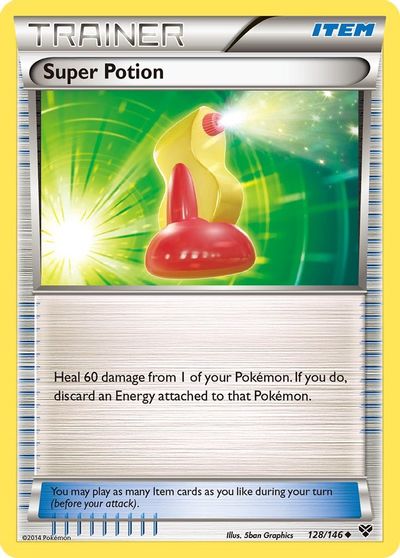 Super Potion [Reverse Holo] #128
