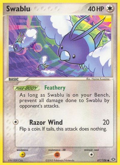 Swablu [Reverse Holo] #67