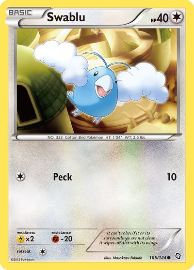 Swablu [Reverse Holo] #105