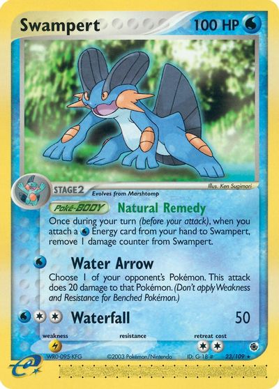 Swampert [Reverse Holo] #23