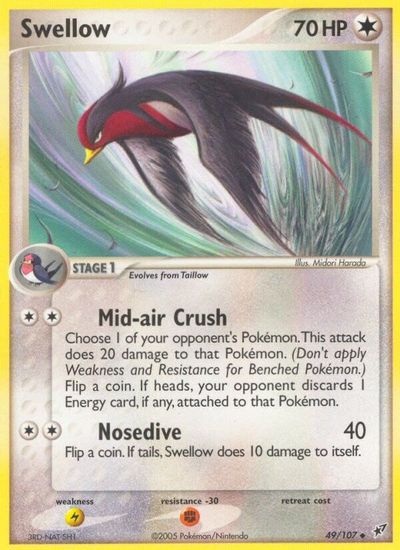 Swellow [Reverse Holo] #49