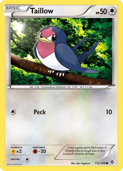 Taillow [Reverse Holo] #112
