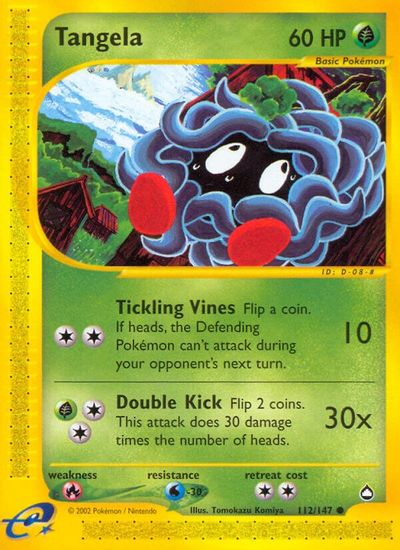 Tangela [Reverse Holo] #112