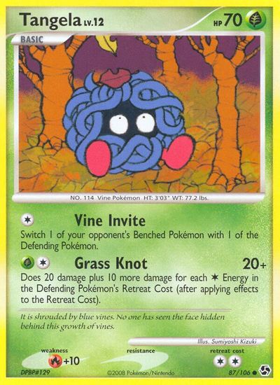 Tangela [Reverse Holo] #87
