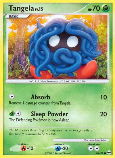 Tangela [Reverse Holo] #76