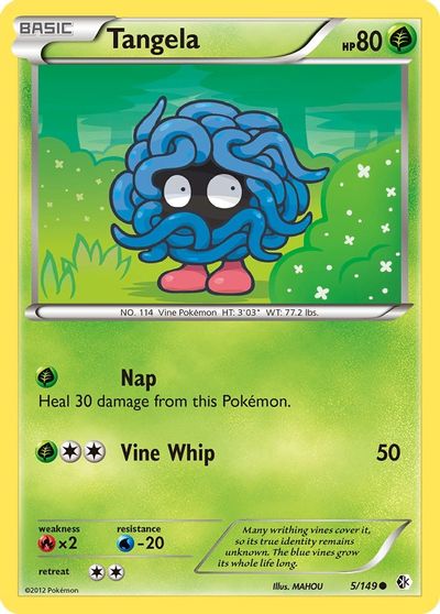 Tangela [Reverse Holo] #5