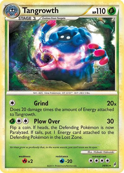 Tangrowth [Reverse Holo] #34