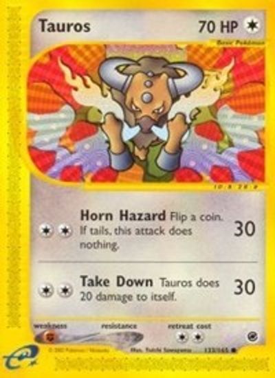 Tauros [Reverse Holo] #133