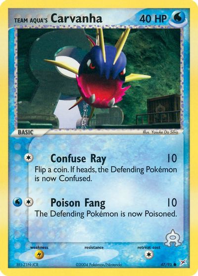 Carvanha [Reverse Holo] #47