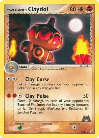 Claydol [Reverse Holo] #33