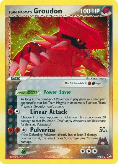 Groudon [Reverse Holo] #9