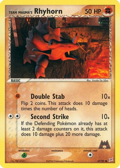 Rhyhorn [Reverse Holo] #67
