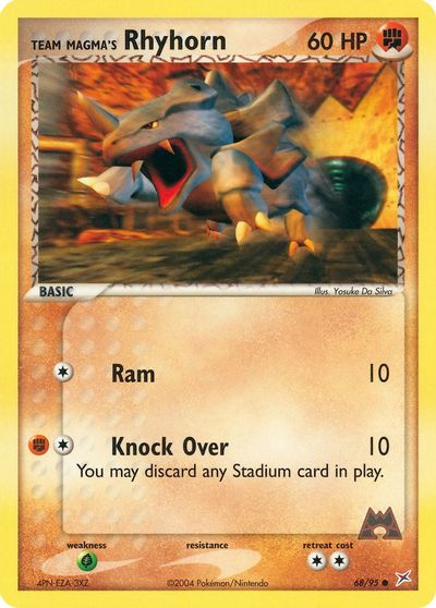 Rhyhorn [Reverse Holo] #68