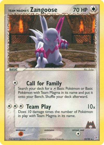 Zangoose [Reverse Holo] #23