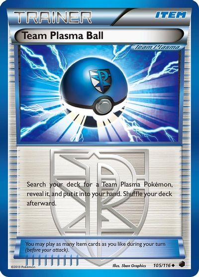 Team Plasma Ball [Reverse Holo] #105