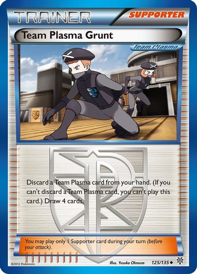Team Plasma Grunt [Reverse Holo] #125