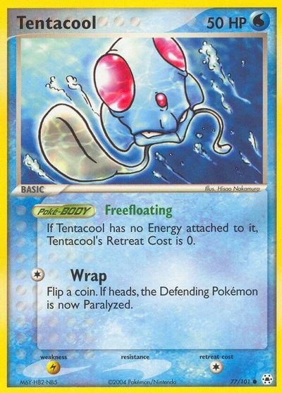 Tentacool [Reverse Holo] #77