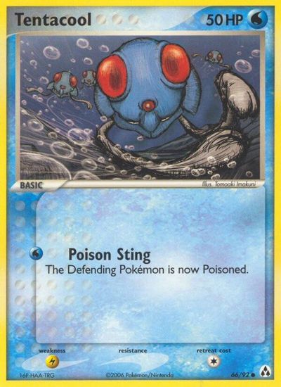 Tentacool [Reverse Holo] #66