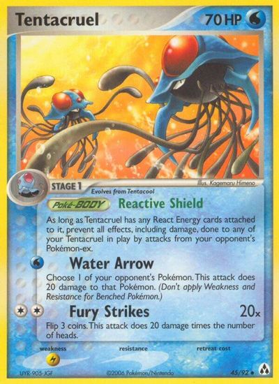 Tentacruel [Reverse Holo] #45