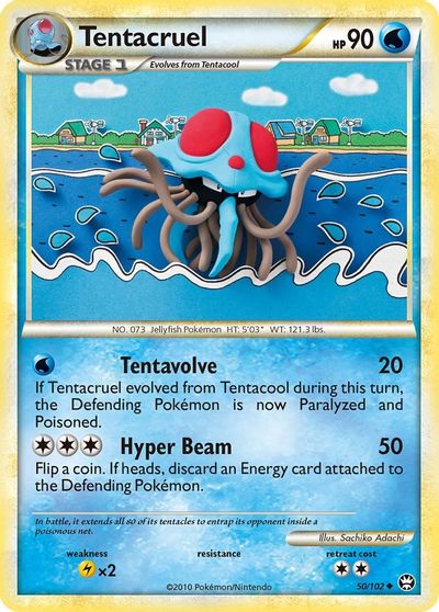Tentacruel [Reverse Holo] #50