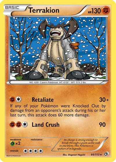 Terrakion #84