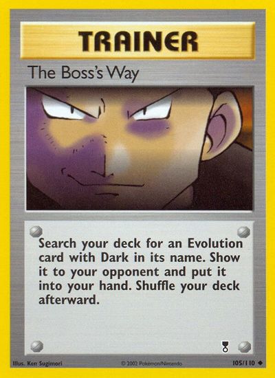 The Boss's Way [Reverse Holo] #105