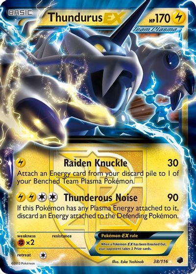 Thundurus EX #38