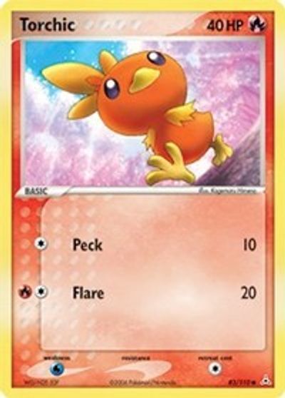 Torchic [Reverse Holo] #83